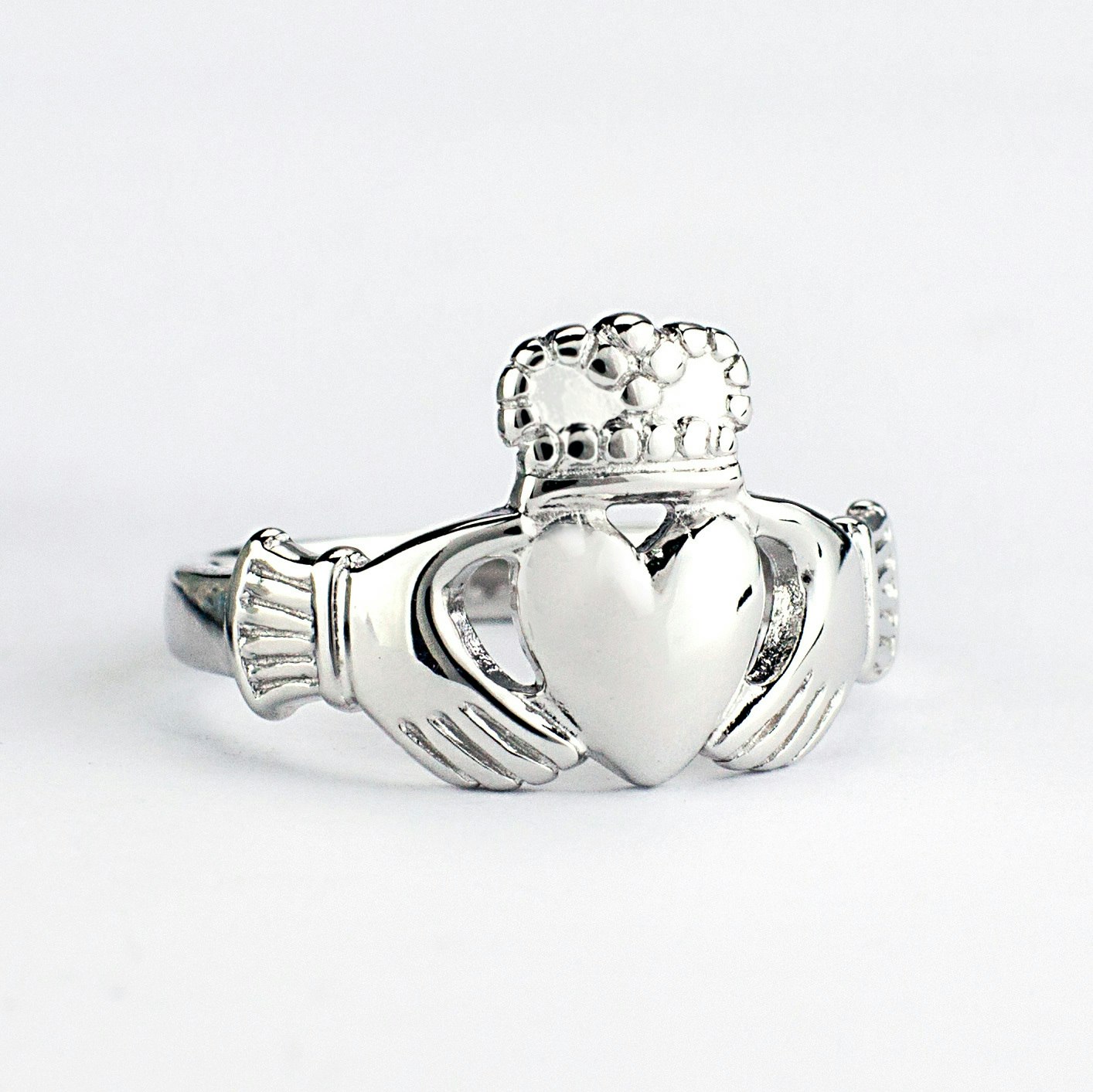 Lady Claddagh Ring aus Gold Made in Ireland